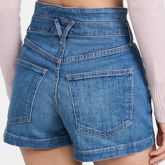 Veronica Beard Jeans Jaylen Shorts in Cornflower Size 27 - Picture 2 of 5